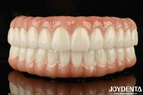 高バイオ互換性 歯の補正のために ティバージルコニアハイブリッドブリッジ